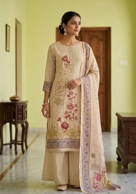 Multicolor Printed Cotton Kurta Set