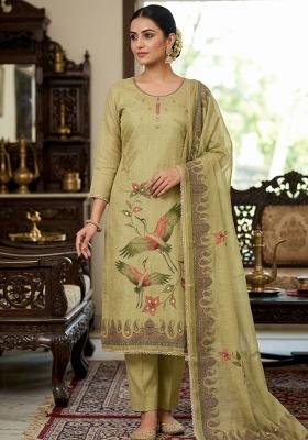 Multicolor Printed Cotton Kurta Set