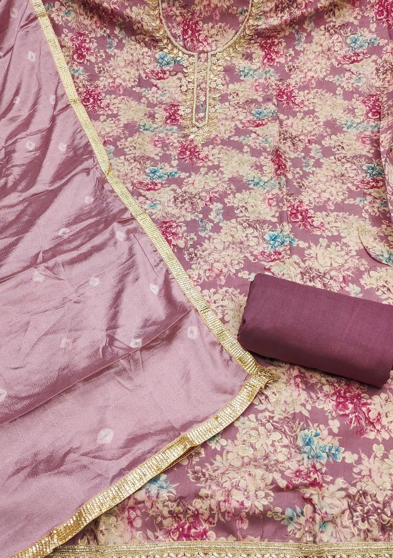 Multicolor Printed Modal Kurta Set - Indya