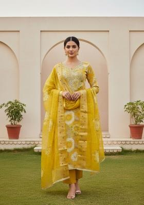Multicolor Printed Modal Kurta Set