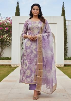 Multicolor Printed Modal Kurta Set