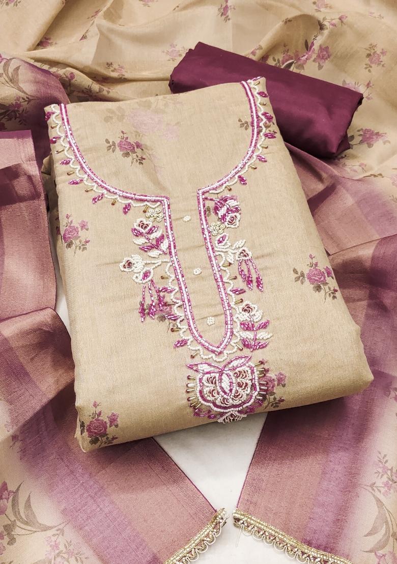 Multicolor Printed Cotton Kurta Set - Indya