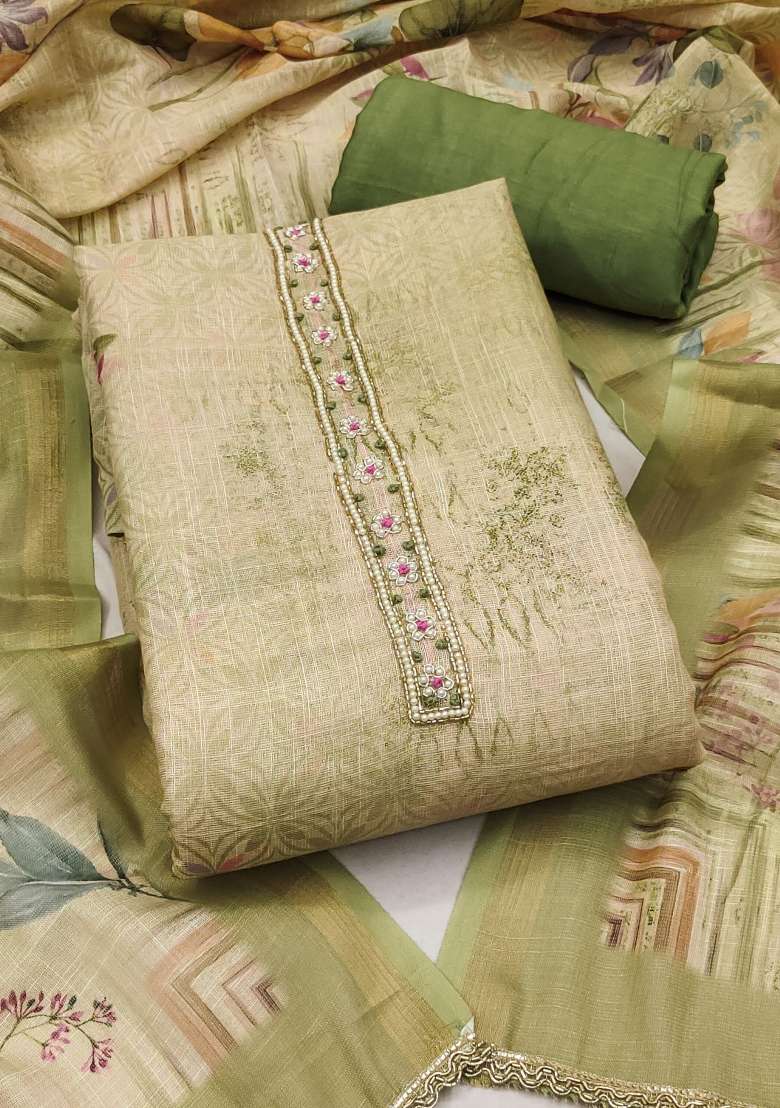 Multicolor Printed Cotton Kurta Set - Indya