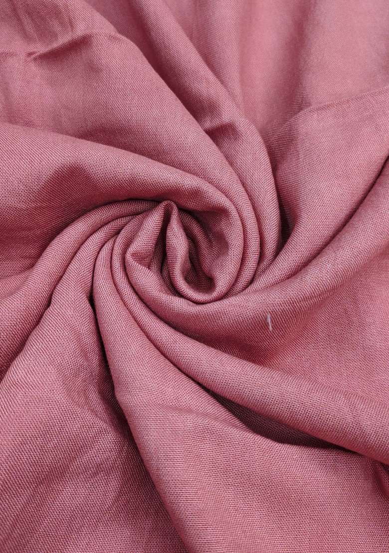 Baby Pink Handwork Cotton Kurta Set - Indya