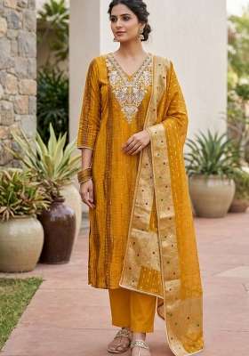 Multicolor Printed Cotton Material Suit Set