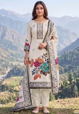 Multicolor Printed Cotton Material Suit Set