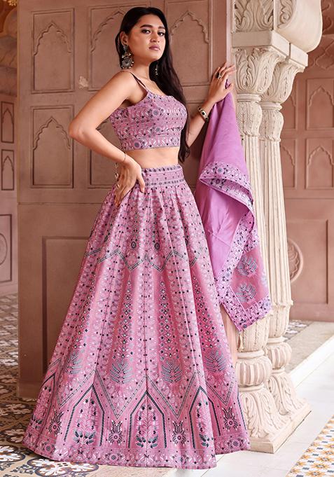 Pink Lehenga Buy Pink Lehenga Dresses for Women Online Indya