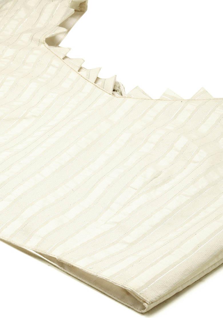 Black Printed Silk Lehenga Set