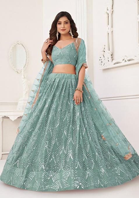 Ocean breeze lehenga