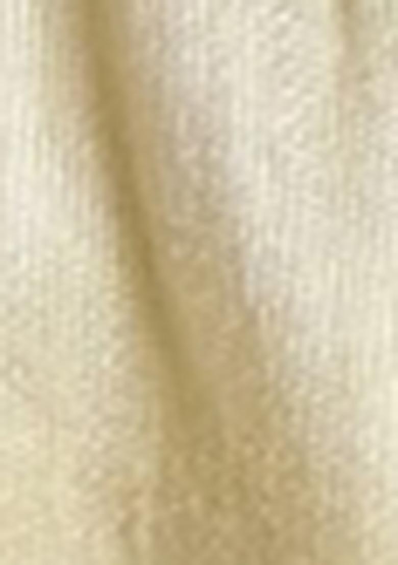 Off White Embroidered Net Lehenga Set