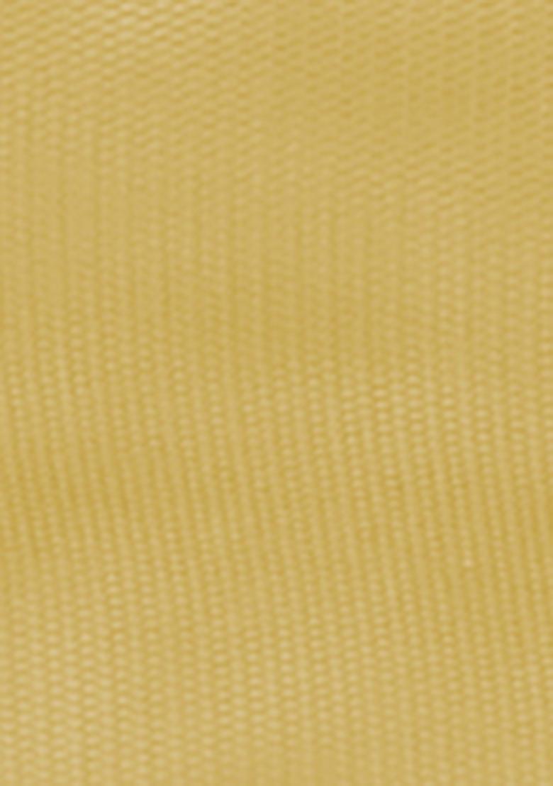 Yellow Embroidered Jacquard Lehenga Set