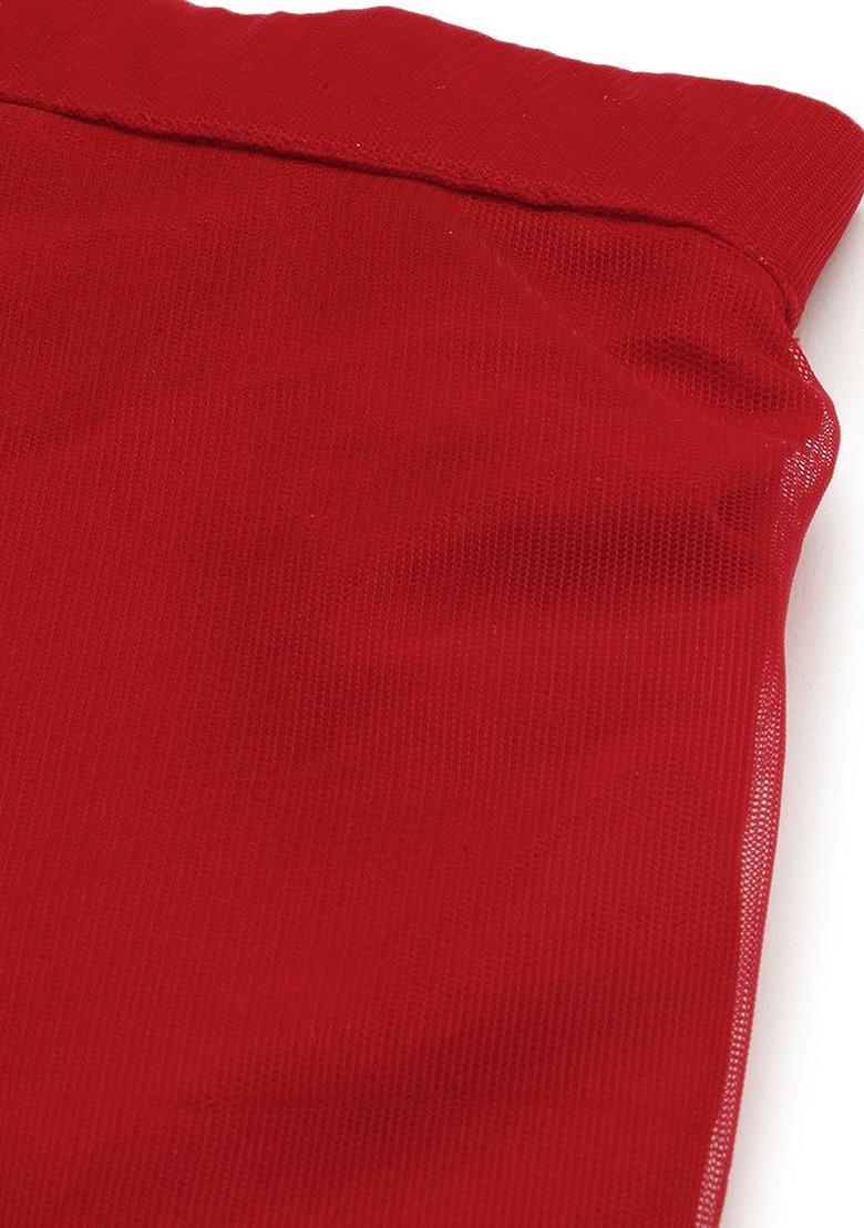 Black Sequin Embroidered Poly Blend Lehenga Set