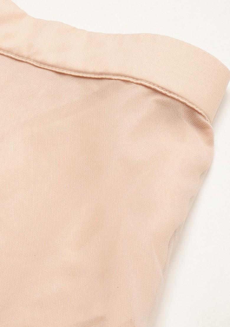 Peach Sequin Embroidered Poly Blend Lehenga Set