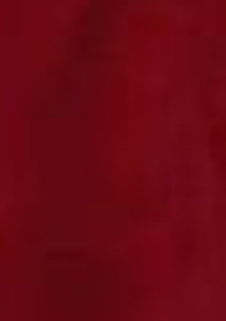 Red Embroidered Art Silk Lehenga Set