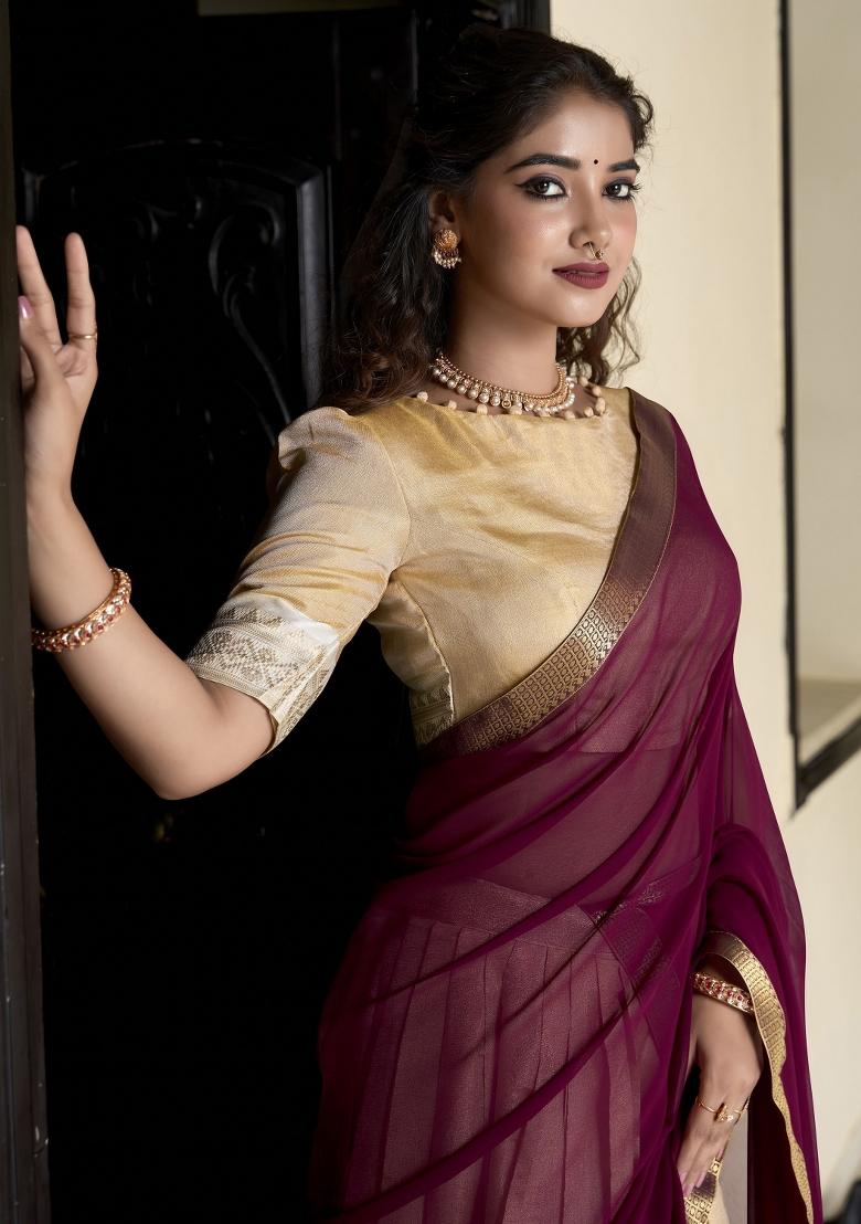 Cream Embroidered Silk Lehenga Set With Dupatta