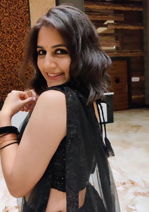 Multicolor embroidered Georgette Lehenga Set With Dupatta