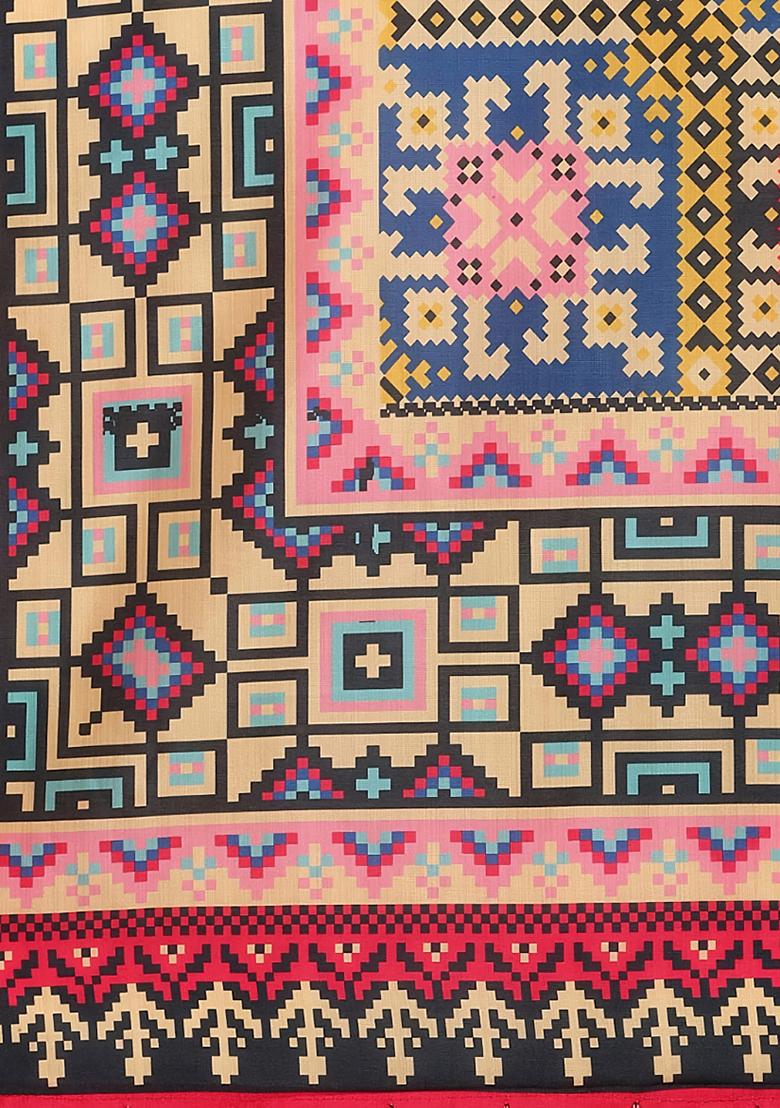 Grey Embroidered Silk Lehenga Set With Dupatta