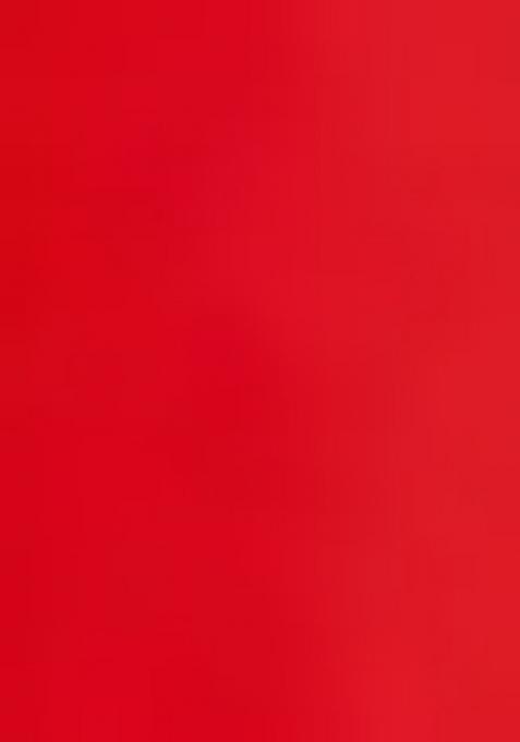 Red Printed Blended Readymade Lehenga