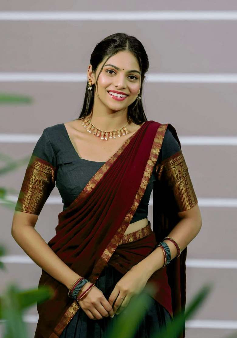 Teal Jequard Silk Blend Lehenga Set for Diwali and Festive Wear - Indya
