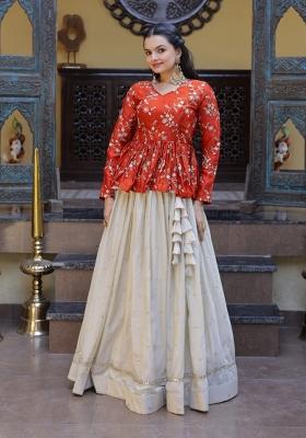 Fanta Embroidery Cosmos Lehenga Set