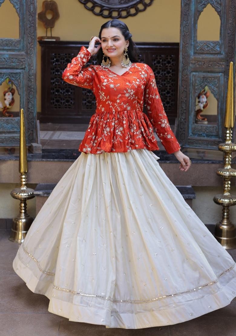 Fanta Embroidery Cosmos Lehenga Set - Indya