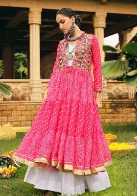 Red Cotton Lehenga Choli