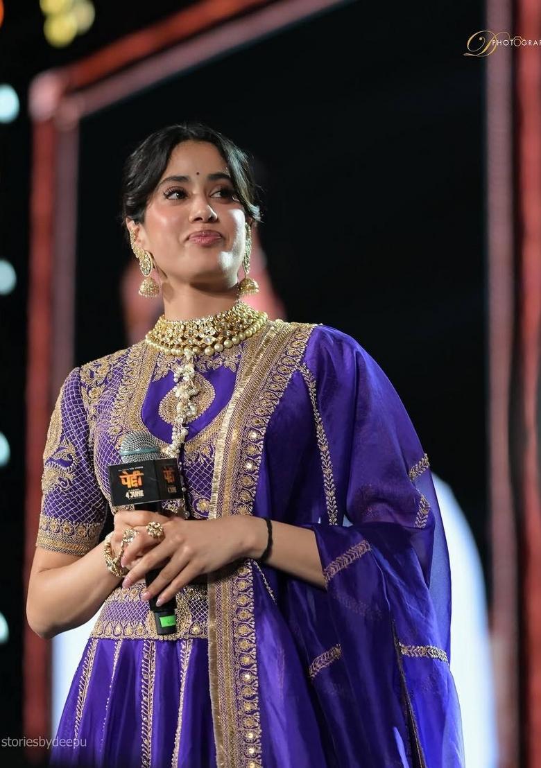 Purple Sequin Work Silk Sharara Set - Indya