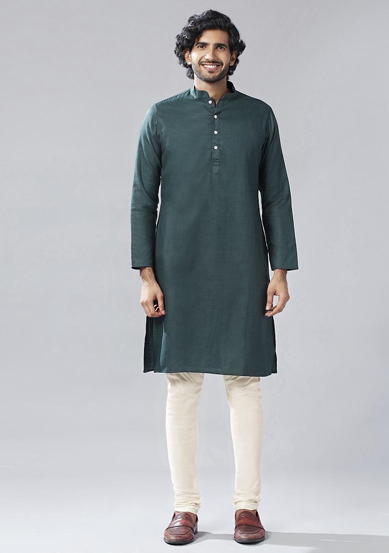 Multicolour Printed Pure Cotton Kurta Jacket Set