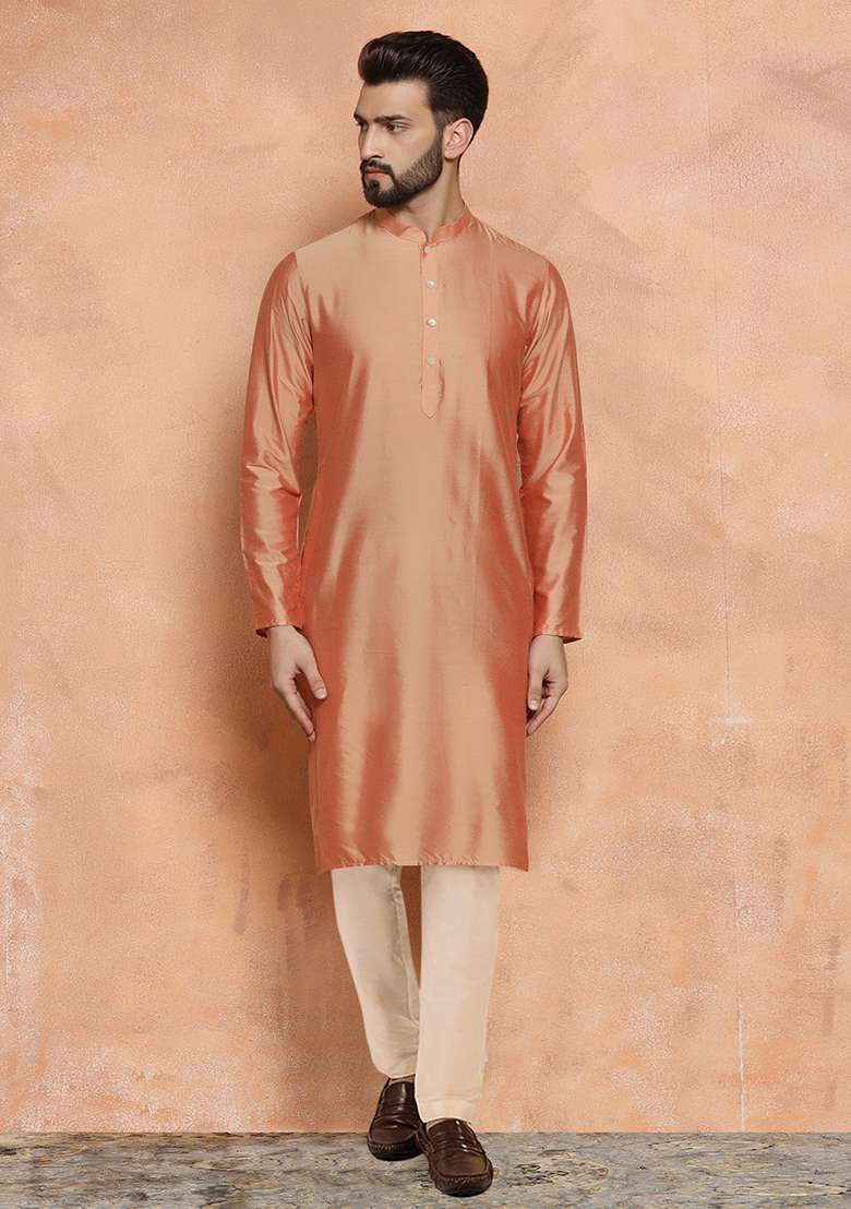 White Printed Cotton Blend Kurta Jacket Set - Indya