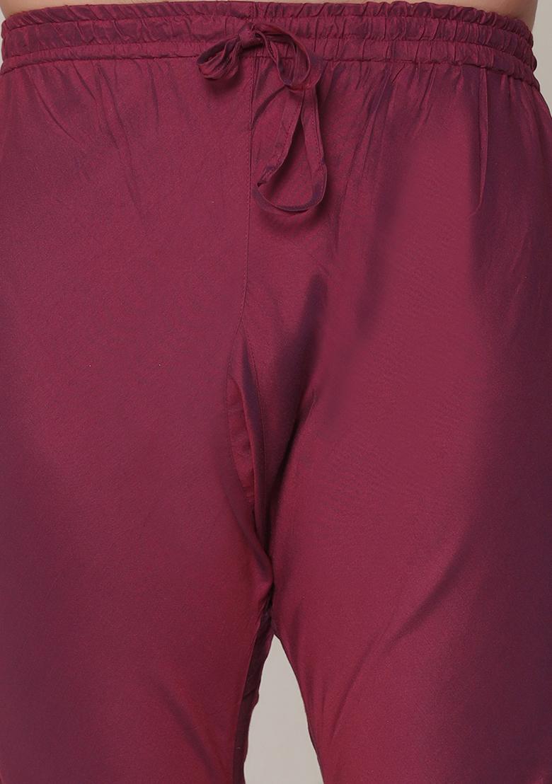 Navy Blue Jacquard Silk Blend Kurta Jacket Set