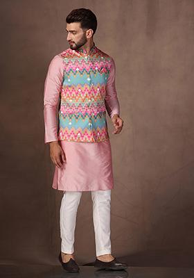 Multicolour Printed Cotton Blend Jacket