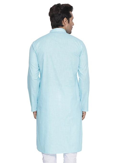 ROYAL Men's Cotton Linen Kurta Pajama Set