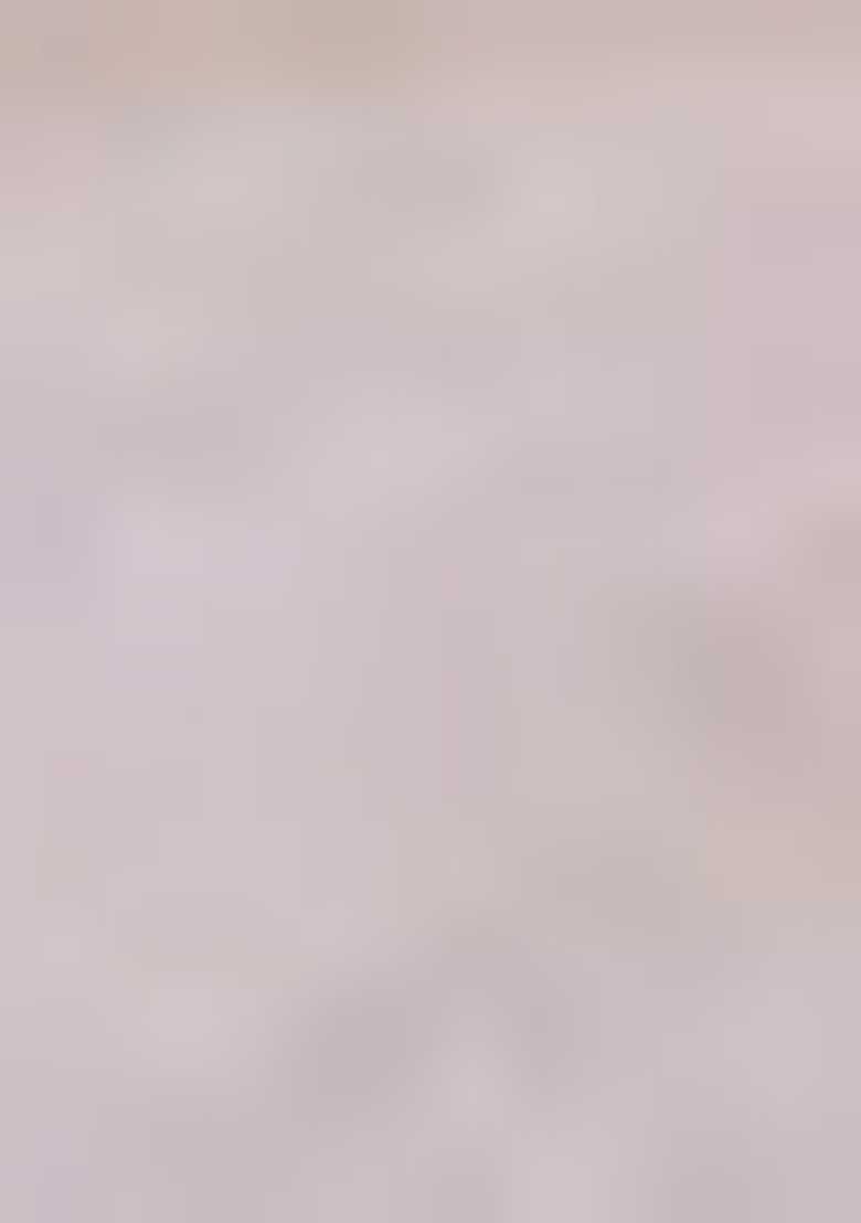 White Hand Embroidered Cotton Kurta Set For Men