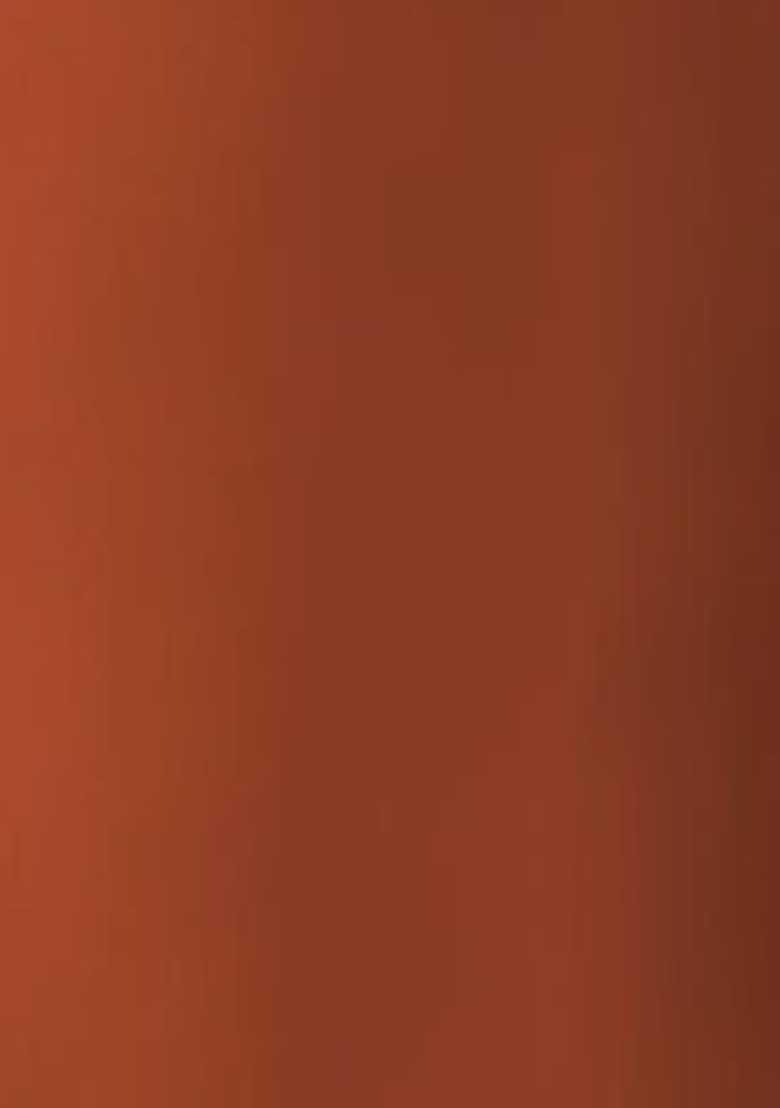 Orange Solid Linen Kurta Set For Men