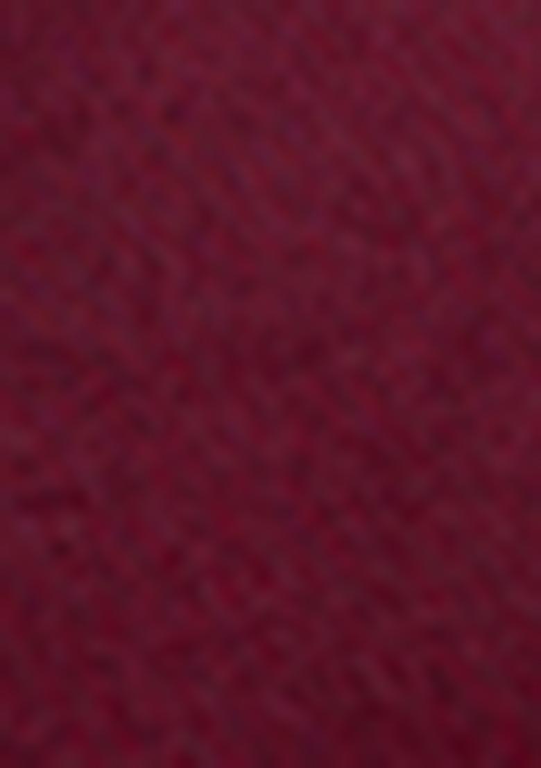 Maroon Embroidered Art Silk Kurta For Men