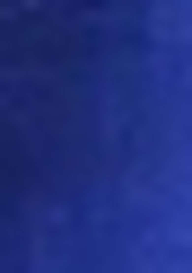 Blue Solid Silk Blend Kurta Set For Men - Indya