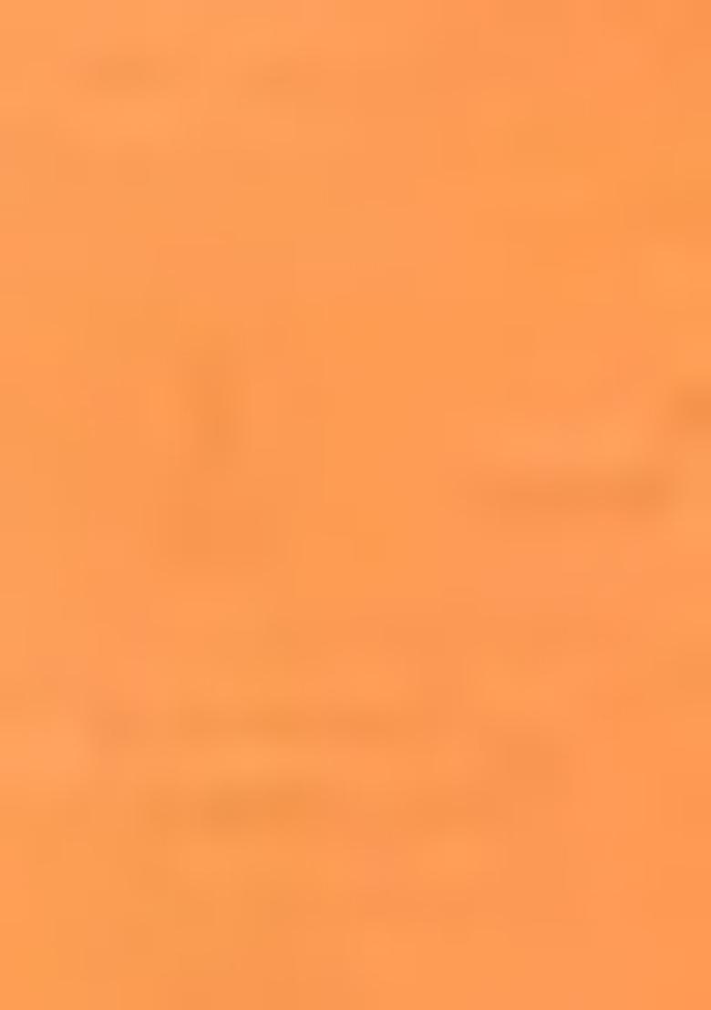 Orange Solid Silk Kurta Set For Men