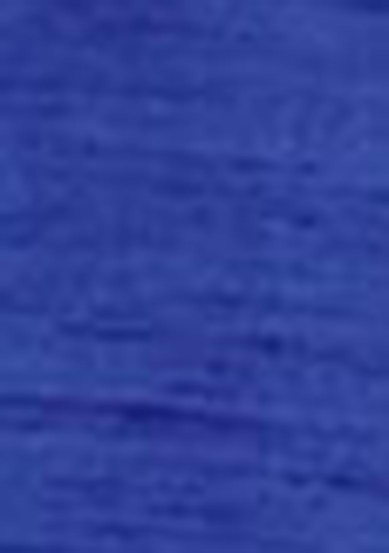 Blue Solid Silk Kurta Set For Men