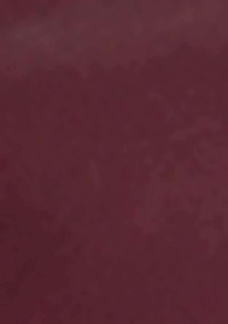 Purple Floral Embroided Cotton Silk Kurta For Men