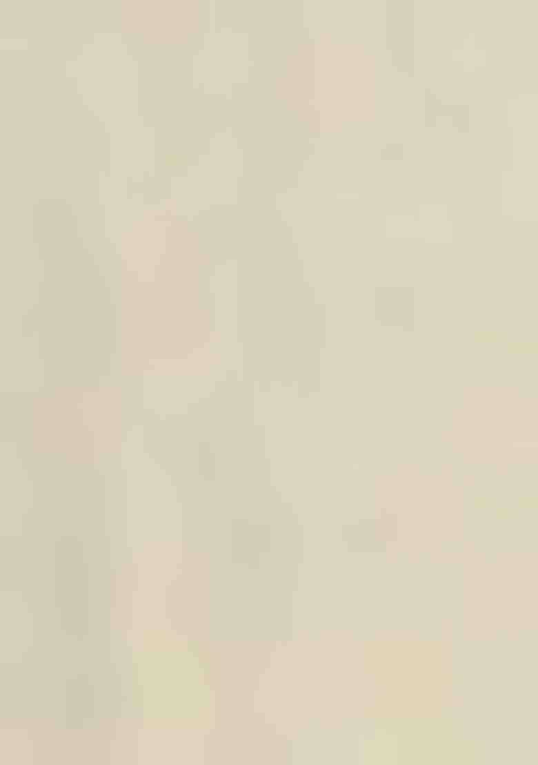 Cream Embroidered Cotton Silk Blend Kurta Set For Men - Indya