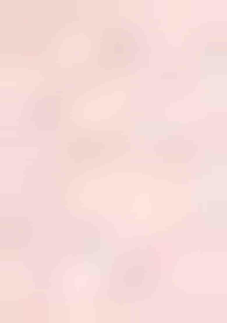 Peach And Cream Embroidered Silk Blend Nehru Jacket Set For Men - Indya