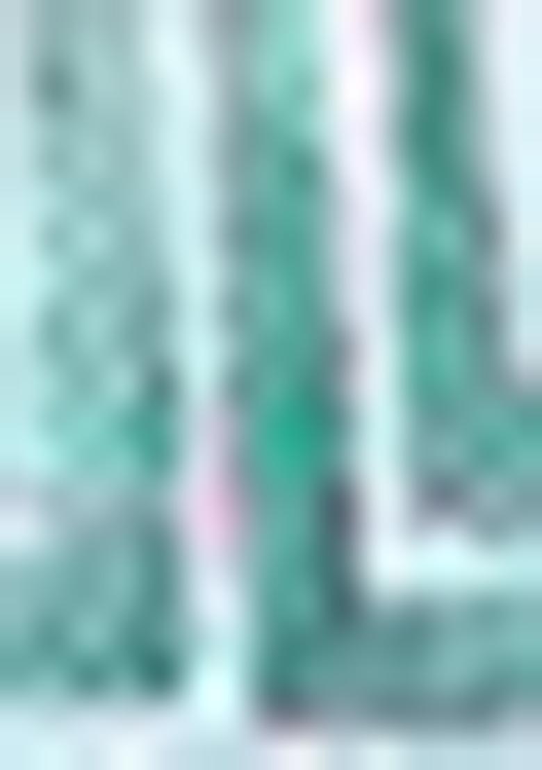 Green Printed Cotton Kurta Set For Men