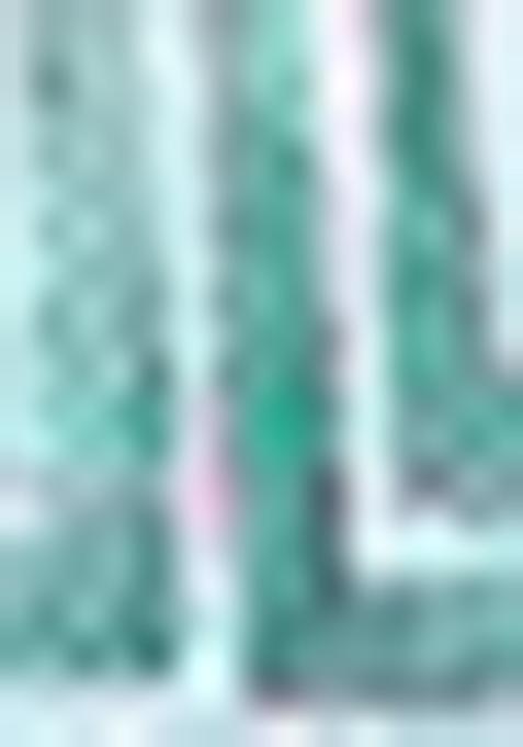 Green Printed Cotton Kurta Set For Men