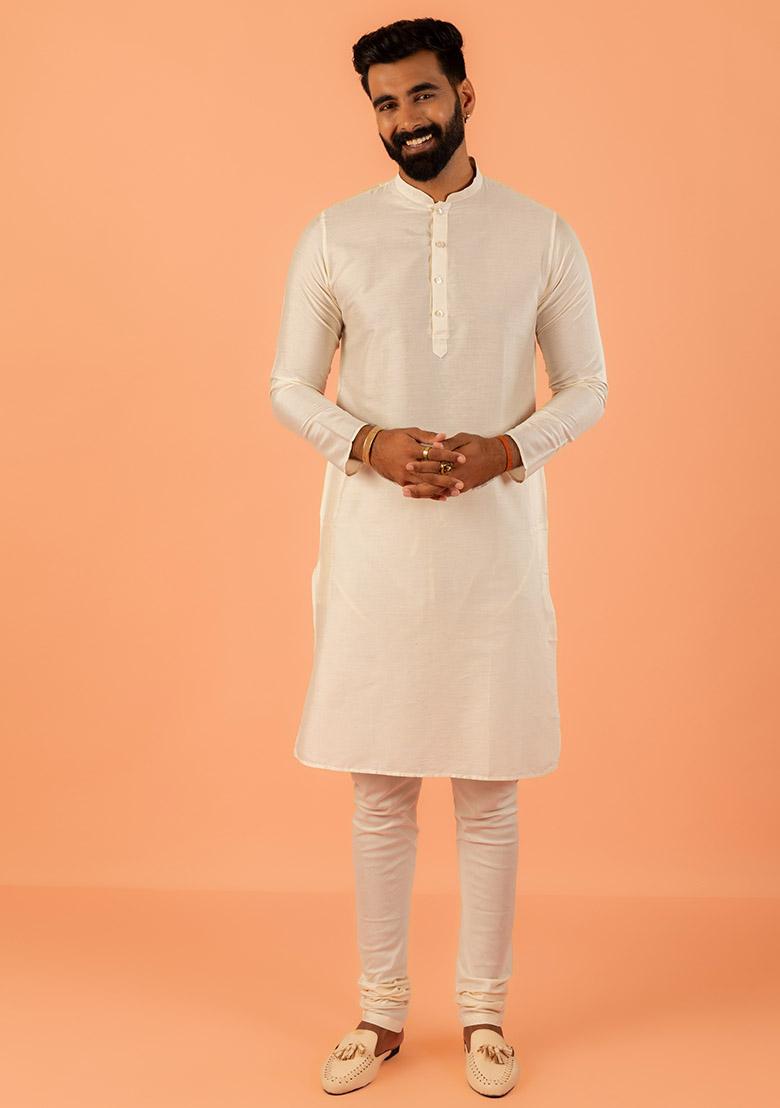 Green Embroidered Silk Nehru Jacket Set For Men