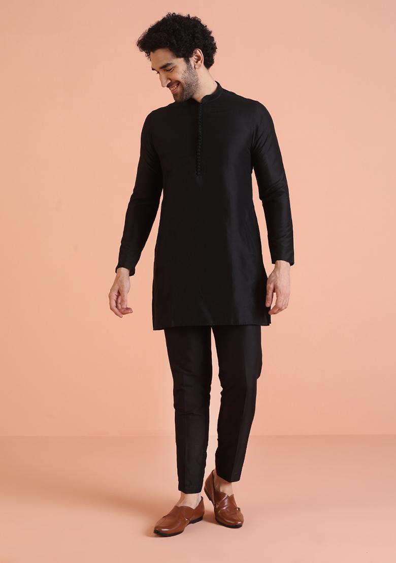 Maroon Embellished Cotton Nehru Jacket Set For Men