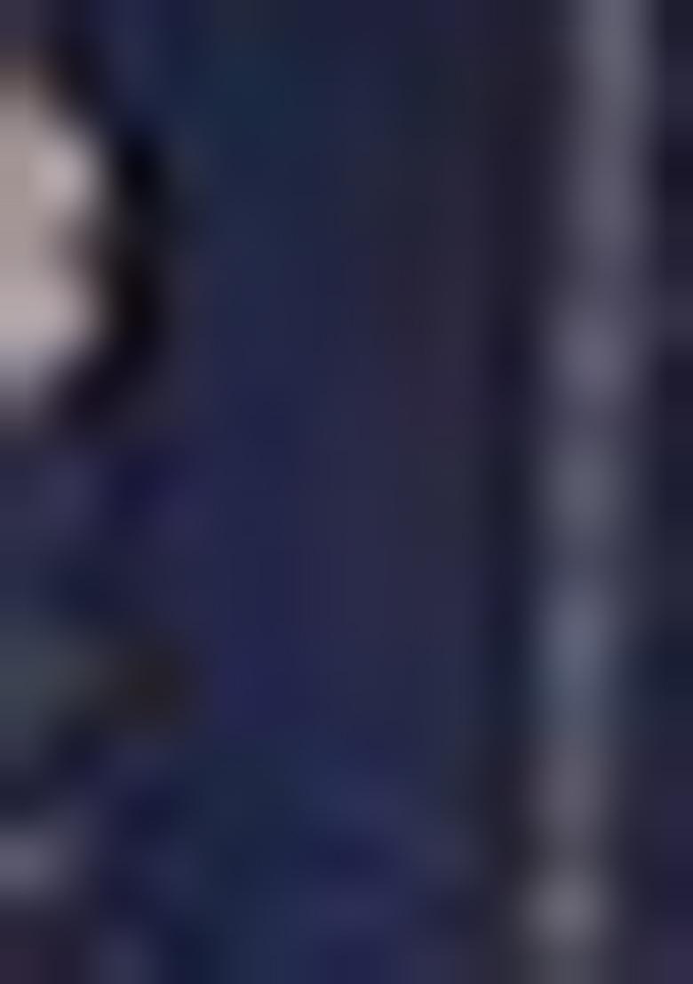 Blue Embroidered Jacquard Kurta Set For Men