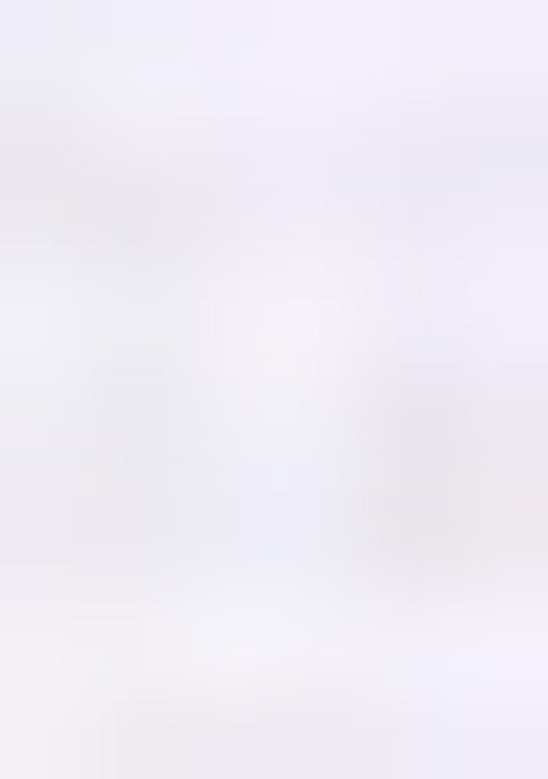 White Abstract Cotton Kurta For Men