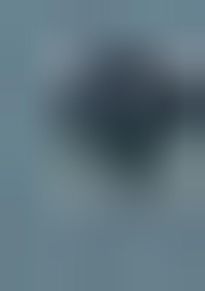 Blue Floral Cotton Kurta For Men