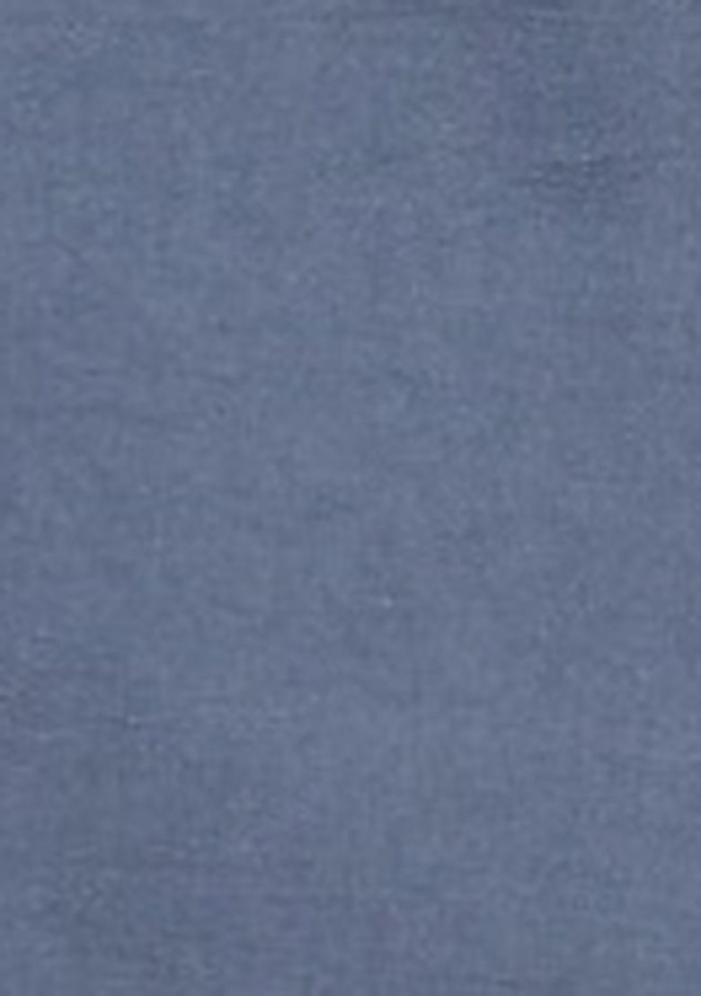 Blue Embroidered Silk Kurta Set For Men