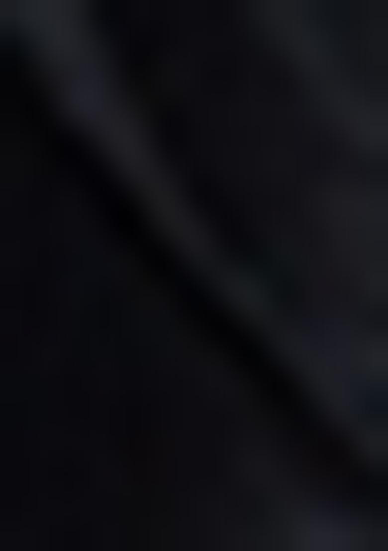 Black Embroidery Banarasi Silk Kurta Patiala Set For Men